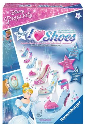 Kūrybos rinkinys Ravensburger I Love Shoes Disney Princess
