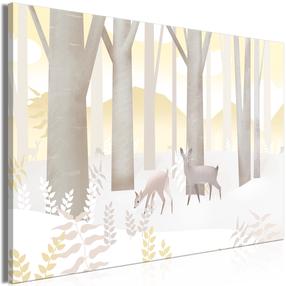 Reprodukcija Artgeist Fairy-Tale Forest KR42, 120 cm x 80 cm