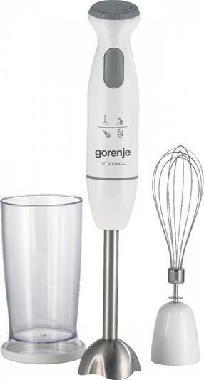Prece ar bojātu iepakojumu. Rokas blenderis Gorenje HBC802QW, balta krās./sudraba krās./pelēka krās.