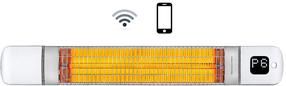 Инфракрасный обогреватель Luxeva Tora Wifi, 2.5 кВт, Белый цв.