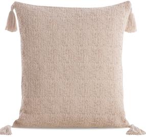 Dekoratīvs spilvena pārvalks Boho JJQ-11, bēša krās., 45 cm x 45 cm