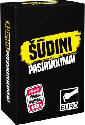 Galda spēle pieaugušajiem Brain Games Shitty Choices, LT