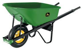 Karutis John Deere TM6-SF-G-JD, metalas, juoda sp./žalia sp., 100 l