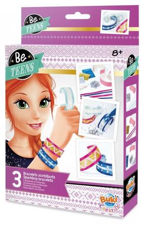 Dekoravimo rinkinys Buki France Bracelet Crafting Set, įvairių spalvų