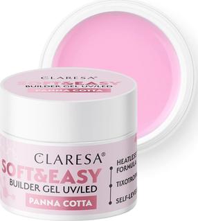 Vormitav küünegeel Claresa Soft & Easy Panna Cotta, 45 ml