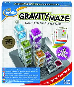 Hariv mäng Ravensburger Gravity Maze, mitmevärviline
