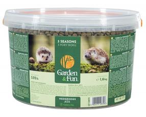 Maistas graužikams Garden&Fun 3 Seasons, ežiams, 1.6 kg