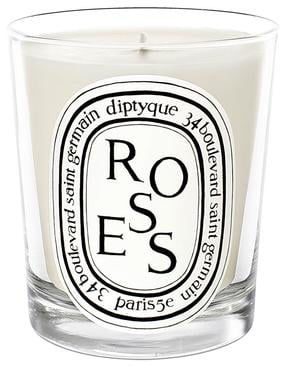 Žvakė, aromatinė Diptyque Scented Candle Roses, balta sp.