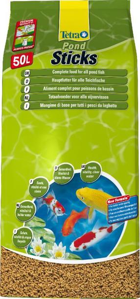 Корм для рыб Tetra Pond Sticks, 50 л