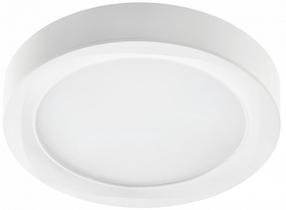 Šviestuvas lubų GTV Louis LD-LSNO24W-NB, LED, 4000 °K, 1 x 24 W, balta sp. / balta sp.