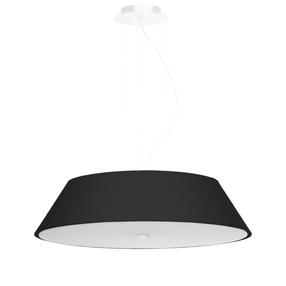Šviestuvas kabinamas Sollux Vega 60 SL.0766, E27, 5 x 60 W, balta sp. / juoda sp.
