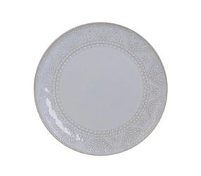 Šķīvis pusdienu Domoletti White arabic, Ø 26.6 cm, balts krās.
