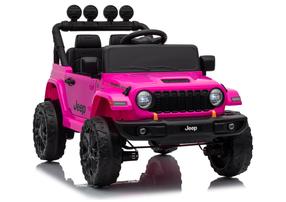 Laste elektriauto Lean Cars Jeep Rubicon DK-JWR558 24V, roosa v.