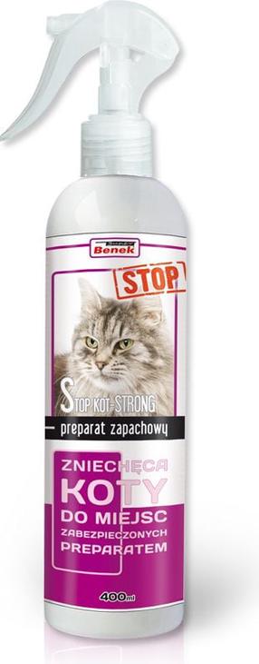 Gyvūnų atbaidymo priemonė Super Benek Stop Cat Strong, 0.4 l