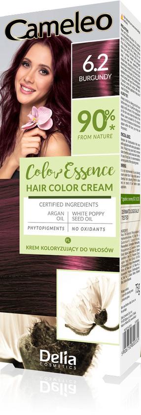 Kраска для волос Delia Cosmetics Cameleo, burgundy цв., 6.2, 75 г