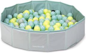Žaislas šuniui, universalus Beeztees Puppy Ball Pool FUNCHIE 795858, 80 cm, Ø 80 cm, žalia sp./pilka sp.