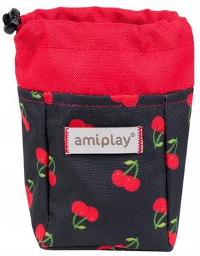 Maišelis skanėstams Amiplay Be Happy Cherry, Juoda sp.