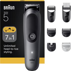 Daugiafunkcis kūno ir veido skustuvas Braun Series 5 7-in-1 Grooming Kit AIO5520