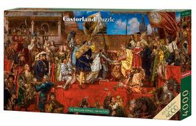Puzle Castorland Art Collection Prussian Homage Matejko 400386, 68 cm x 138 cm, 4000 gab., daudzkrāsaina