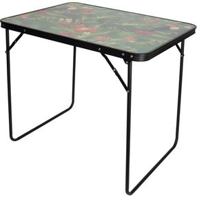 Стол для кемпинга Enero Flower, зеленый цв., 80 см x 60 см x 70 см