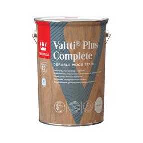 Medienos impregnantas Tikkurila Valtti Plus Complete, balkšva sp., 5 l