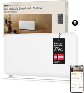 Elektrinis šildytuvas Mill Invisible Smart WiFi PA1500WIFI4A, 1.5 kW