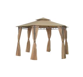 Pavėsinė Domoletti Faun, 300 x 270 cm, ruda