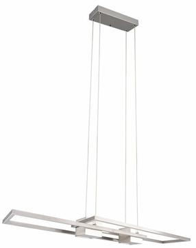 Šviestuvas lubų Trio Albany, LED, 2700 - 6500 °K, 1 x 37 W, balta sp./nikelio sp. / nikelio sp.