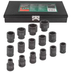 Trieciena galviņu komplekts Rockforce RF-4159-5MPB, 10 - 32 mm, 1/2"