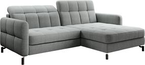Kampinė sofa Lorelle Inari 91, pilka sp., dešininė, 160 x 225 cm x 105 cm