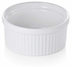Mērces trauks Was DE1234918090, 130 ml, Ø 9 cm, balta krās., porcelāna