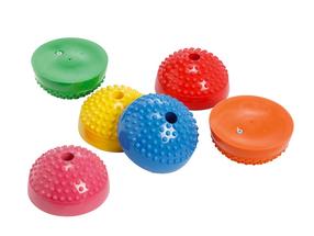 Balansa spilvens, bērniem Gymnic Multiactiv Stones, 16 cm, daudzkrāsaina, 6 gab.