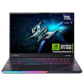 Nešiojamas kompiuteris Acer Predator Helios 18 PH18-73-90S7, Intel Core U9 275HX, 64 GB, 64 GB, 18 ", Nvidia GeForce RTX 5090, juoda, anglų (us)