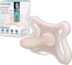 Соска Suavinex Zero Zero, 2 мес., розовый цв.