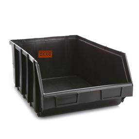 Įrankių dėžė Okko, 49 cm x 31 cm x 19 cm, juoda sp.