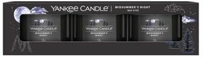 Свеча, набор, ароматическая Yankee Candle Signature Midsummers Night, 10 час, 37 г, 3 шт., черный цв.