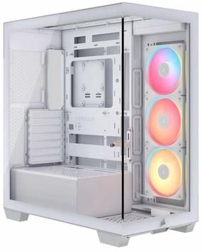 Корпус компьютера Corsair 3500X LXR LINK TG, белый цв.