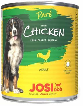 Влажный корм для собак Josera JosiDog Pate, курица, 0.8 кг
