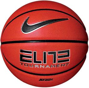 Basketbola bumba Nike Elite Tournament 8P, 6 izmērs, melna krās./sarkana krās.
