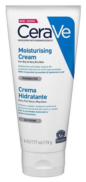 Veido kremas Cerave Moisturising Cream Dry To Very Dry Skin, 177 ml