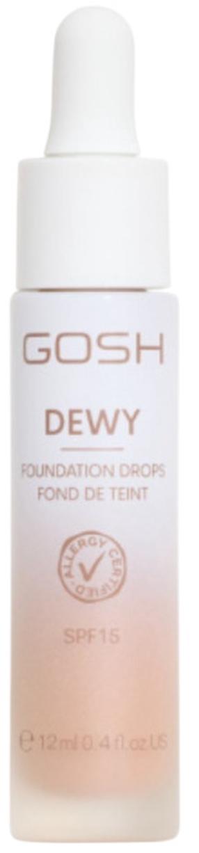 Жидкая основа для макияжа Gosh Dewy, SPF 15, tan цв., 008, 12 г