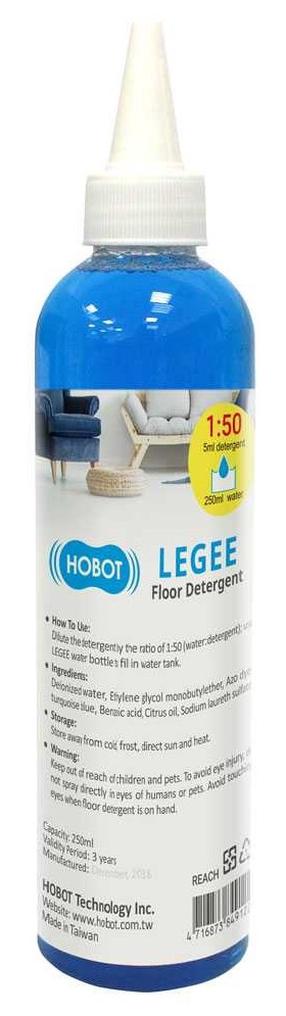 Piederumi, tīrīšanas līdzeklis Hobot Legee, 0.22 l