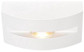 Sieninis lauko šviestuvas SLV Out-Beam, 3.5W, LED, IP55, balta sp., 8.5 cm x 6.7 cm