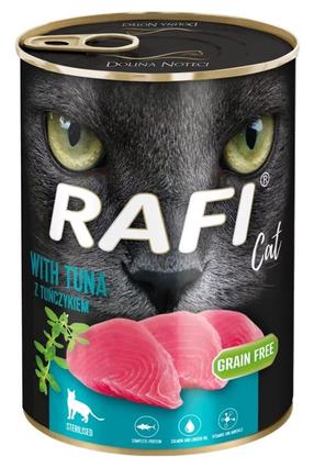 Šlapias kačių maistas Dolina Noteci Rafi Tuna, tunas, 0.4 kg