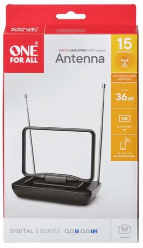 TV antena One For All SV9125, 174 - 694 MHz, 36 dB