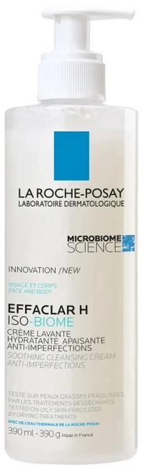 Veido prausiklis La Roche Posay Effaclar H Iso-Biome, 400 ml