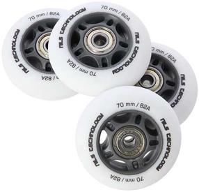 Ritenis Nils Extreme Wheel Set, 70 mm x 24 mm x 70 mm