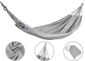 Šūpuļtīkls Royokamp Classic, pelēka krās., 200 cm