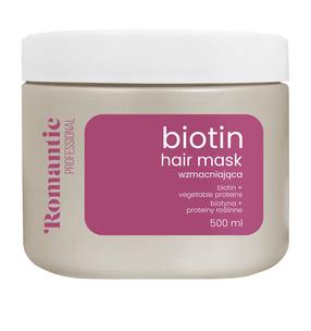 Matu maska Romantic Professional Biotin, 500 ml