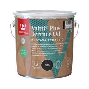 Medienos aliejus Tikkurila Valtti Plus Terrace Oil, juoda sp., 2.7 l